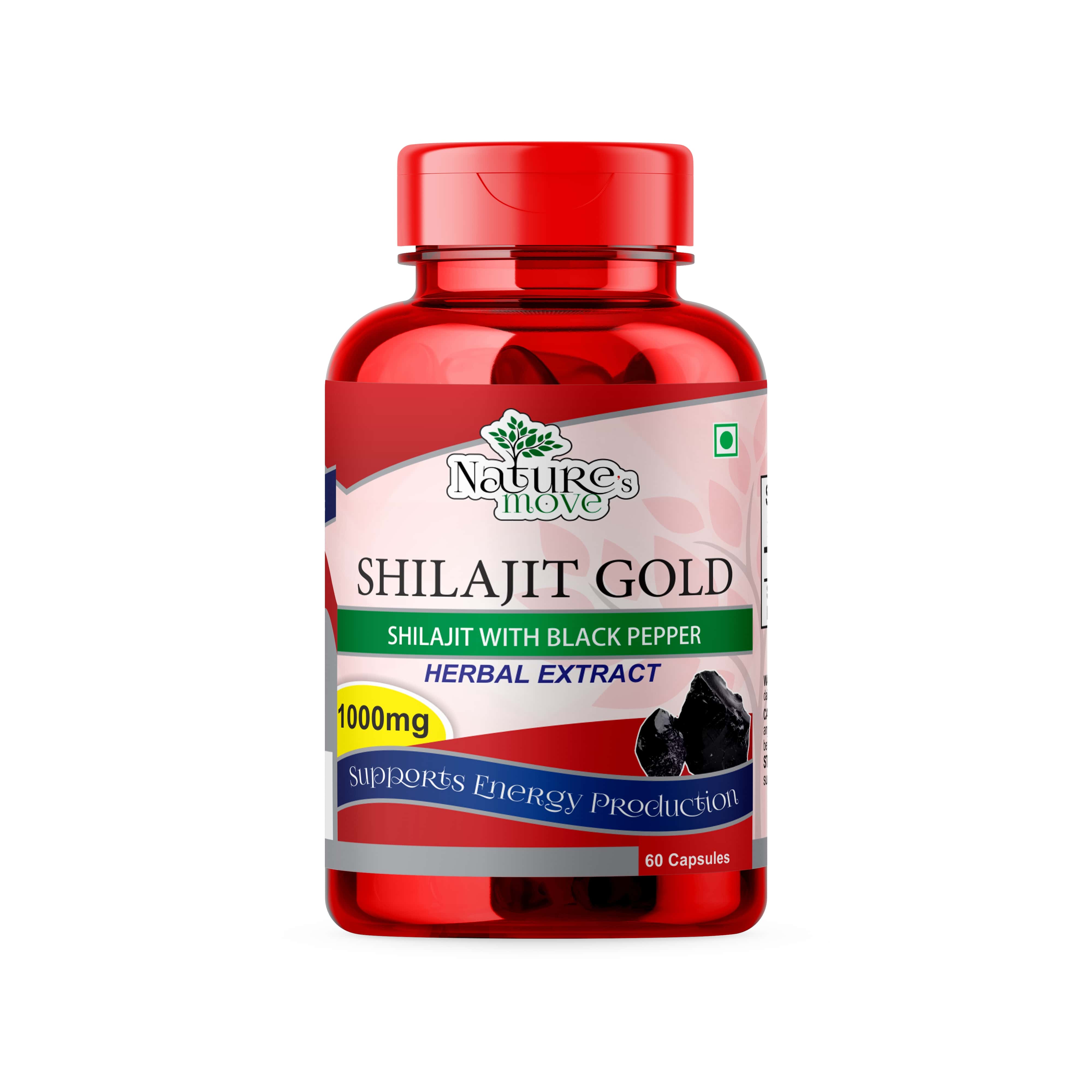 Nature's Move Shilajit Gold 1000mg 